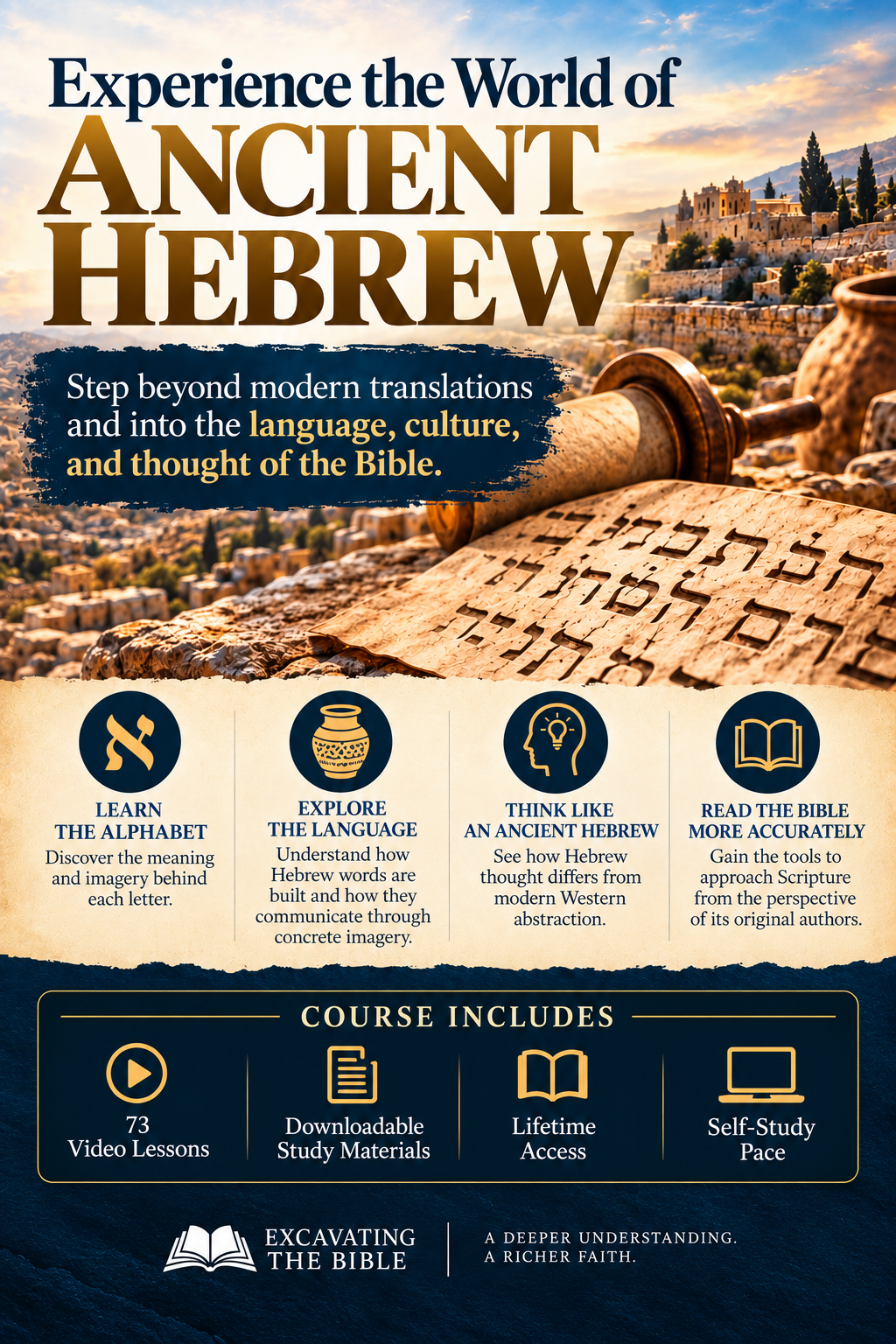 Experience the World of Ancient Hebrew