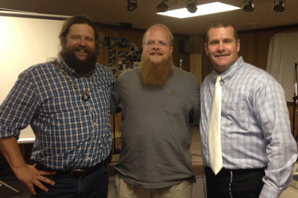 From left to right: Jeff Benner (Ancient Hebrew Research Center), Tom Martincic (Eliyah Ministries) and Teddy Wilson (Seekers of Yahweh Ministries).