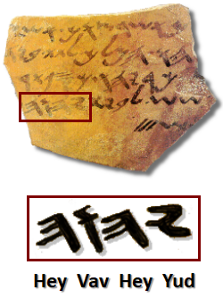The Name of God in the Temple Ostraca